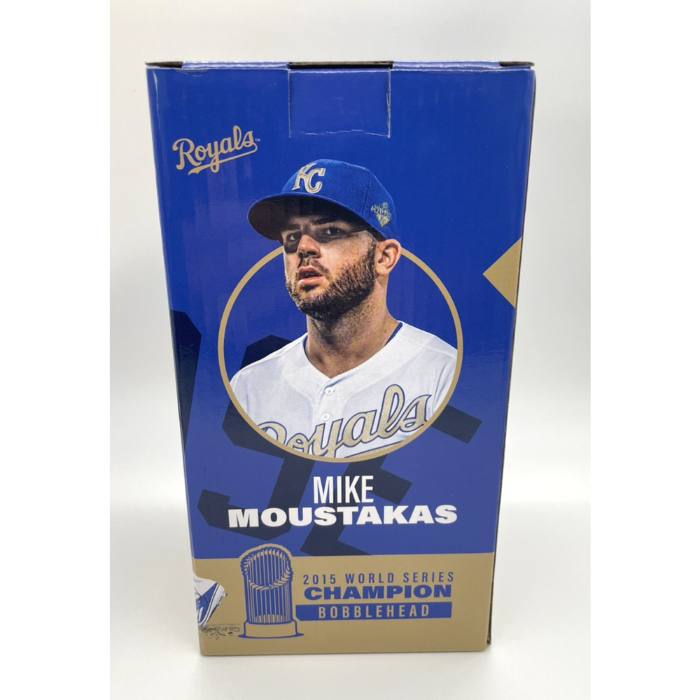 Mike Moustakas 2015 World Series Champion Bobblehead SGA - 4/26/25 - KC Royals